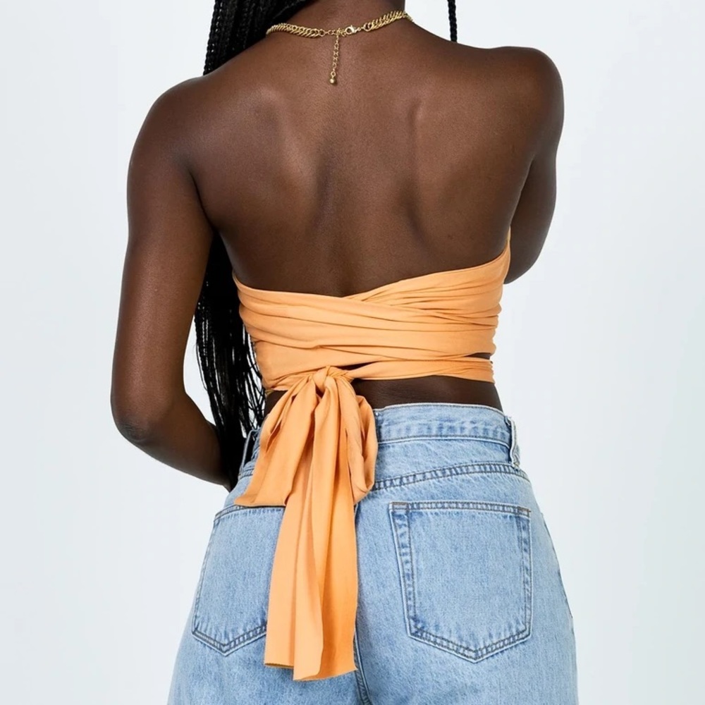 NWOT ROCHELLA TOP ORANGE Princess Polly - Picture 11 of 11